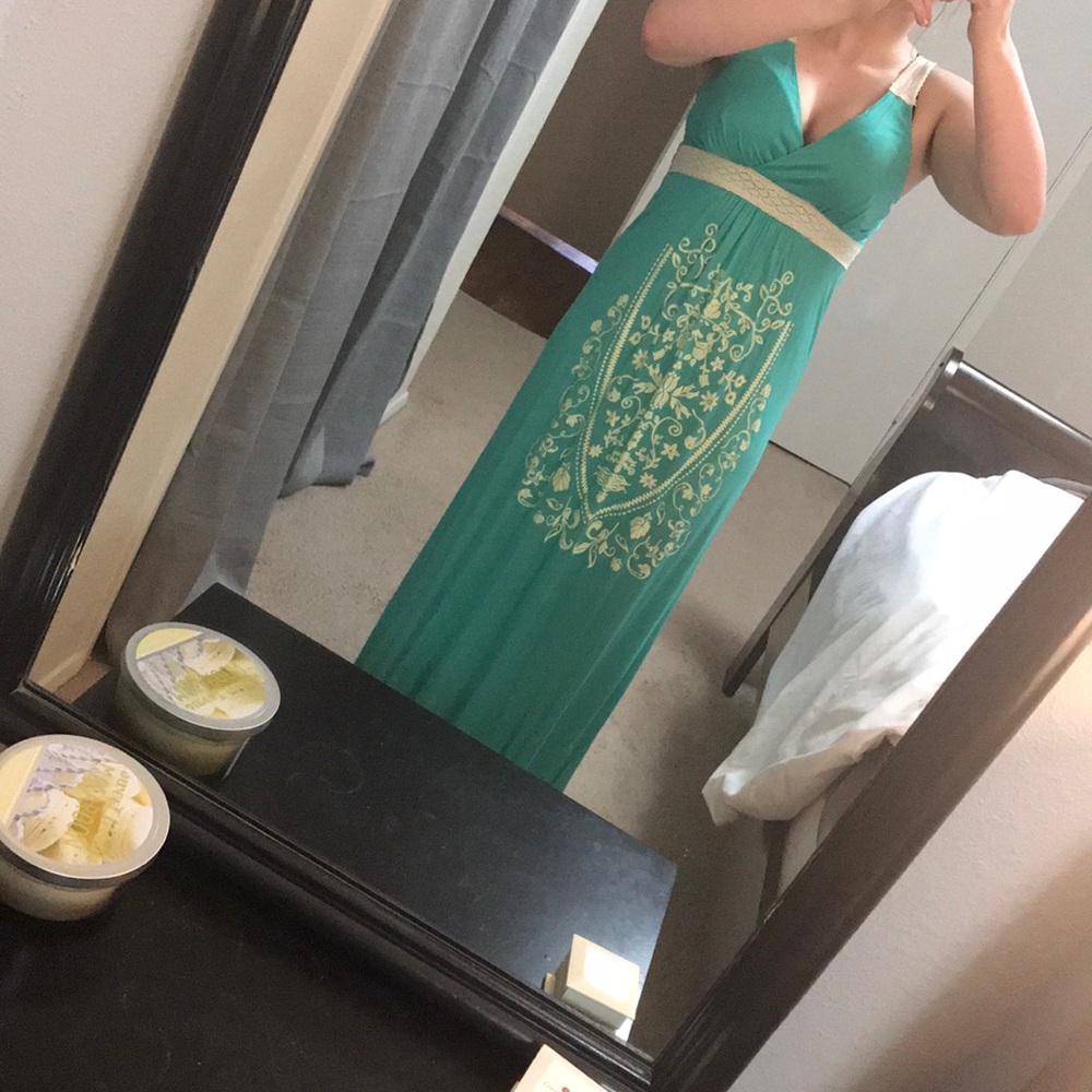 Turquoise Maxi Dress Rue 21